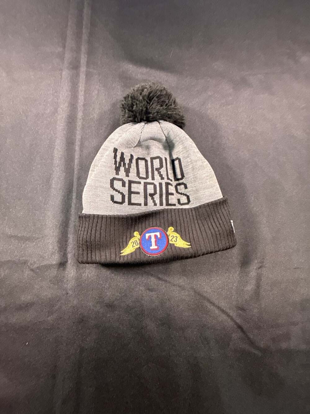 New Era Texas Rangers 2023 World Series Champions Beanie Hat